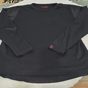 Black Long Sleeve Men's Tee